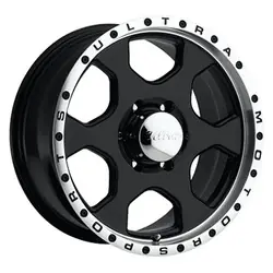 Ultra 175B Rogue 6x139.7 16x8 +10 Gloss Blk Diamond Cut Accents Factory Price