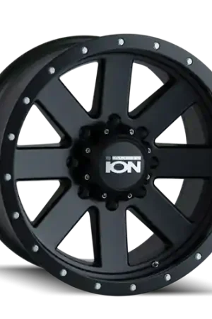 Express Delivery Ion Type 134 8x170 18x9+0 Matte Black/Black Beadlock