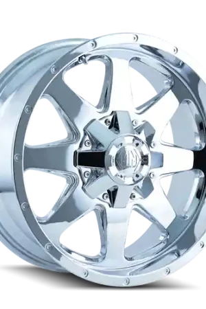 Mayhem Tank 8040 5x114.3/5x127 20x9-12 Chrome Handmade