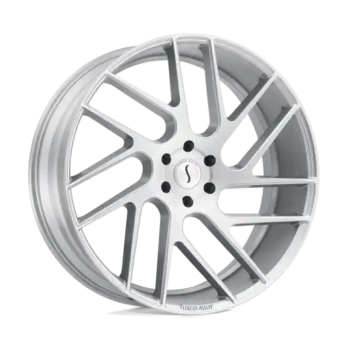 Time-Limited Status JUGGERNAUT 6X135 24X9.5 +30 SILVER W/ BRUSHED MACHINED FACE