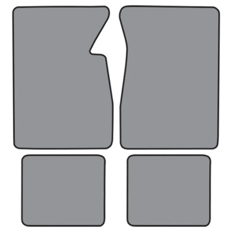 Professional Grade Floor Mats for 1974-1976 Buick Electra (FM32F FM2R) Cutpile 4Pc
