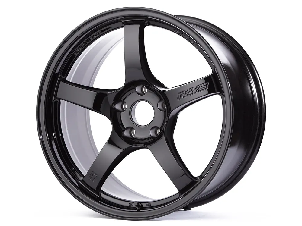 Rays Gram Lights 57CR Gloss Black 18x9.5 +38 5x114.3 (Single Wheel) - 2015-2024 Subaru WRX / 2015-2021 STI / 2019-2024 Forester Special Discount