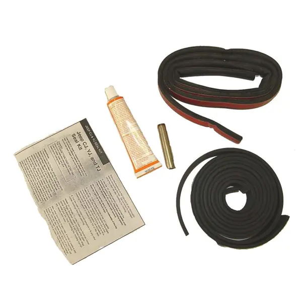 Omix Hardtop Seal Kit with Sealant 76-06 CJ & Wrangler Limited Edition