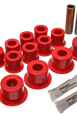 New Release Energy Suspension 73-79 Ford F-100/F-150 2WD Black Rear Leaf Spring Bushing Set