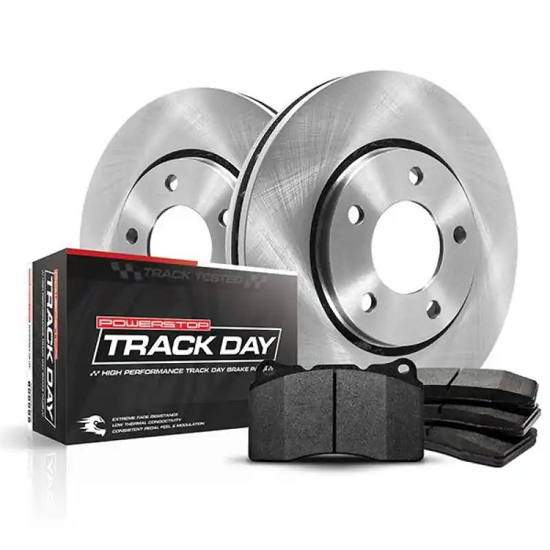 Power Stop 2013 Mini Cooper Rear Track Day Spec Brake Kit Next Day Delivery