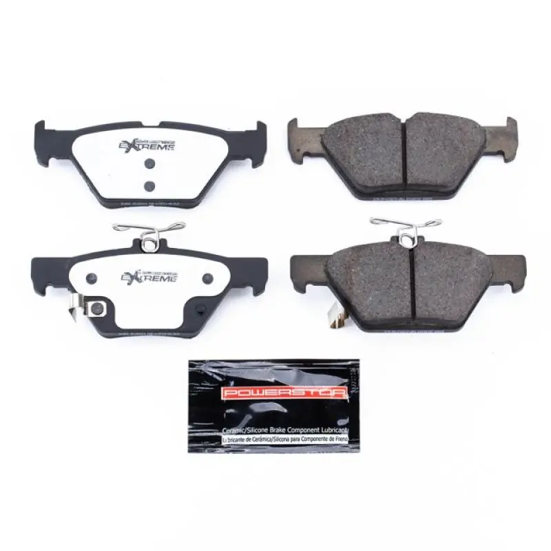 Reduced Price Power Stop 2019 Subaru Ascent Rear Z26 Extreme Street Brake Pads w/Hardware