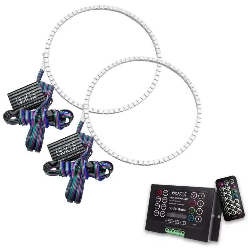 Grab Now Oracle Jeep Liberty 02-04 Halo Kit - ColorSHIFT w/ 2.0 Controller