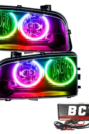 Oracle 05-10 Dodge Charger SMD HL (Non-HID) - ColorSHIFT w/ BC1 Controller Today Only