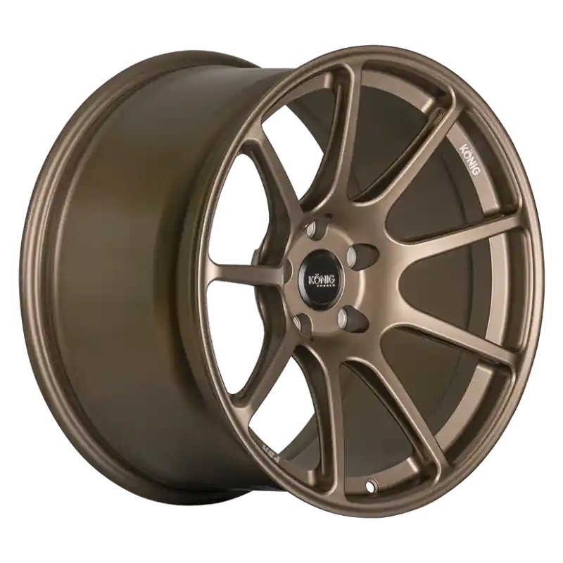 Konig Forged F5R 19x9 5x130 ET50 Satin Bronze Wheel (Knurled Bead) Don’t Miss Out