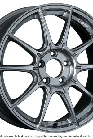 SSR GTX01 17x8 5x114.3 45mm Offset Dark Silver Wheel Exclusive
