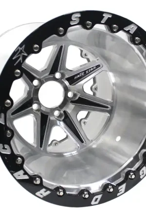 Shop Now Race Star 72 ValStar 15x10 / 5x4.75BC / 7.5BS / 3.072in CB / Machined w/Black Accents Wheel