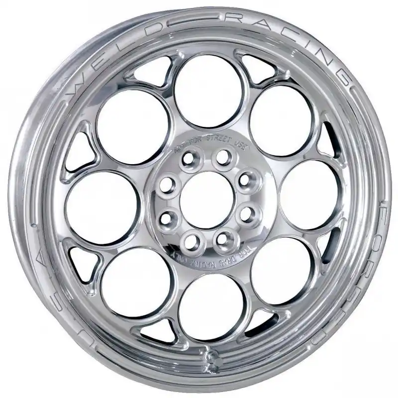 Weld Magnum Import 15x10 / 5x100mm BP / 7in. BS Black/Polished Wheel - Non-Beadlock Hot Picks