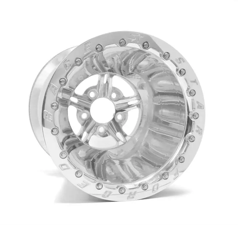 Budget Race Star 63 Pro Forged 15x15 DBL Sportsman 5x4.75 BC / 5.00in. BS Wheel - Polished