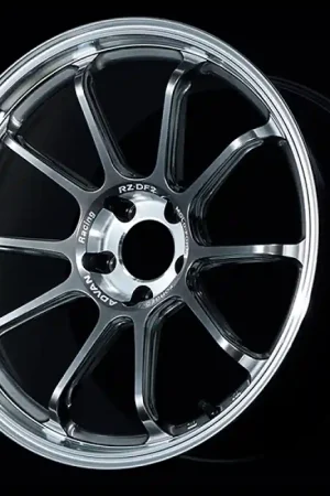 Super Sale Advan RZ-DF2 20x10.5 / +34 Offset / 5x120 / 72.5mm Bore / Diamond Cut and Hyper Platinum Black