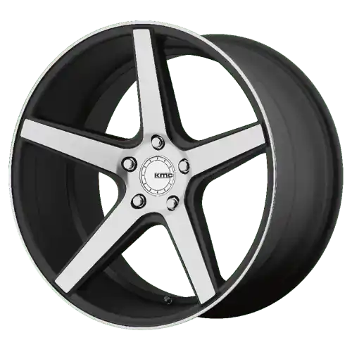 KM685 20X9 5X4.5 S-BLK MACH 35MM One Day Deal