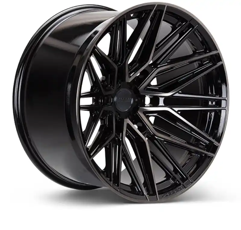 Handmade Vossen HF6-5 20x9.5 / 6x135 / ET15 / Deep Face / 87.1 - Tinted Gloss Black Wheel