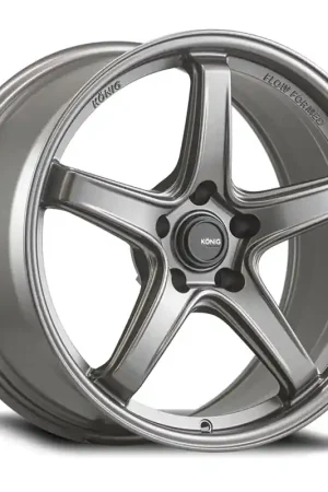 Konig Neoform 18X10.5 5X114.3 ET20 Matte Grey Flow Formed Time-Limited