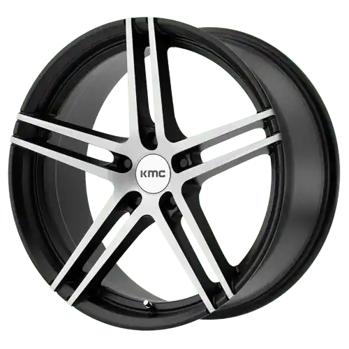 KM703 18X8.5 5X112 S-BLK BRUSH 35MM Sale