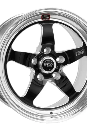 Crafted Weld S71 17x4.7 / 5x4.75 BP / 2.9in. BS Black Wheel (Medium Pad) - Non-Beadlock