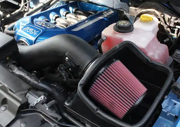 Secure Checkout JLT 11-14 Ford F-150 5.0L Black Textured Cold Air Intake Kit w/Red Filter - Tune Req