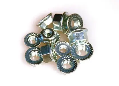 ARP M10 x 1.25 Locking Flange Nut Kit (10 pack) Direct From Factory