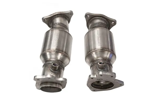 Corsa 20-21 Chevrolet Corvette High Flow 300 Cell Cat Pipes Modern