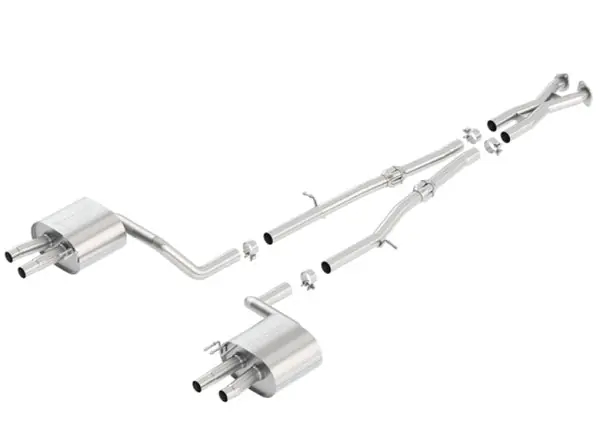 Borla 2018 Kia Stinger 3.3L V6 Turbo 2.25in Pipe Dia Dual Split Rear Exit S-Type Cat-Back Exhaust Save Now