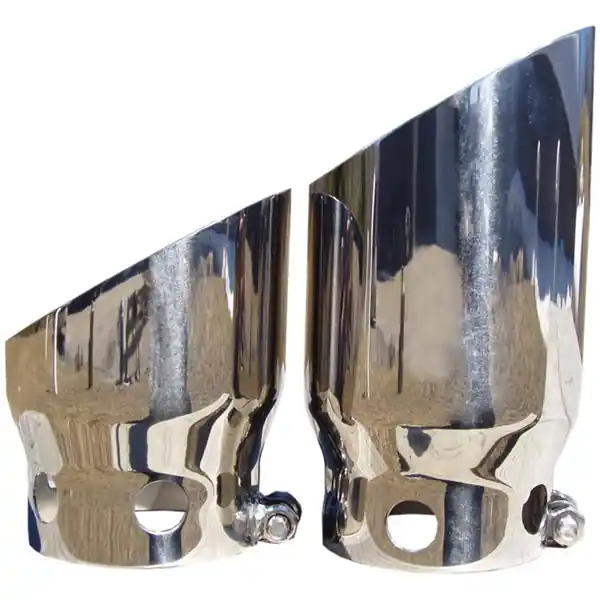 Sale MBRP 2008 Ford F250/350/450 6.4 L 4 inlet 5 Tip Cover Set - 6 and 9 in length
