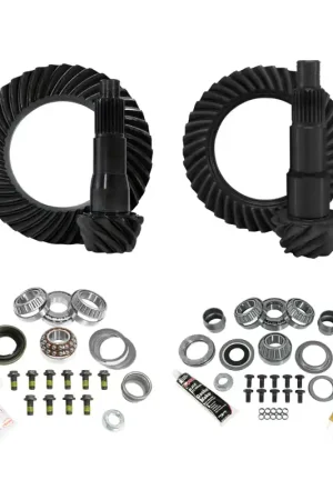 Best Price Yukon Gear & Install Kit Package for 18-22 Jeep JL (Non-Rubicon) D30 Front/D35 Rear 4.11 Ratio