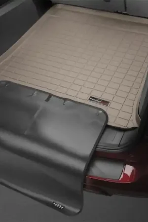 WeatherTech 2022+ Jeep Grand Cherokee Behind 2nd Row Seating Cargo Liner w/Bumper Protector - Tan Genuine