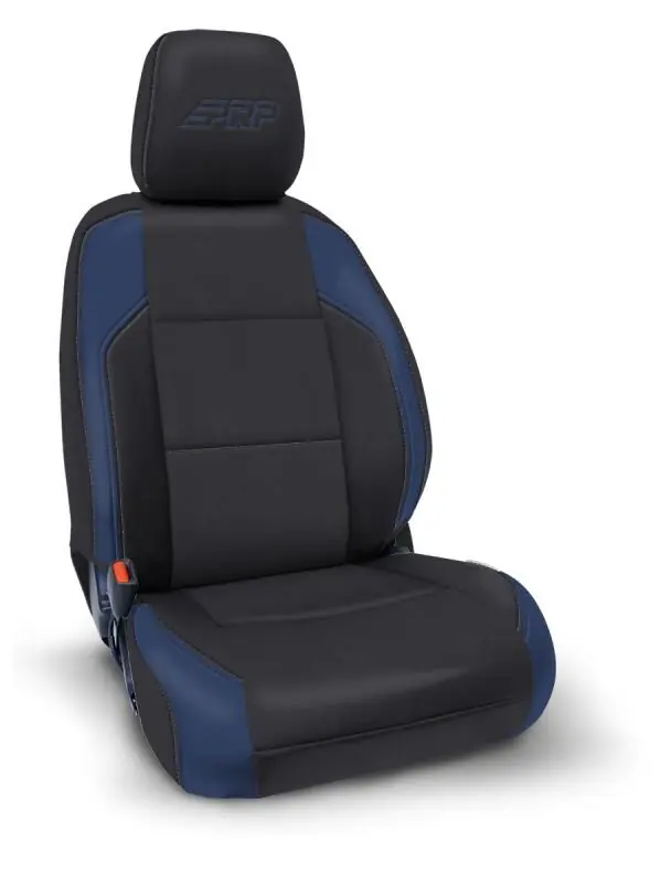Genuine PRP 6-23 Toyota Tacoma Front Seat Covers (Pair) - Black/Olive Green