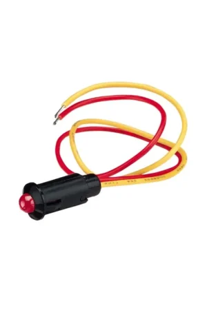 Narva 62077BL 24V Pre-Wired Pilot Lamp with Red LED Holiday Sale