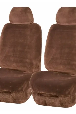 MyCar Universal Front Seat Covers Size 30\\/35 - Mocha Finesse - FAUXA3502 Limited Time