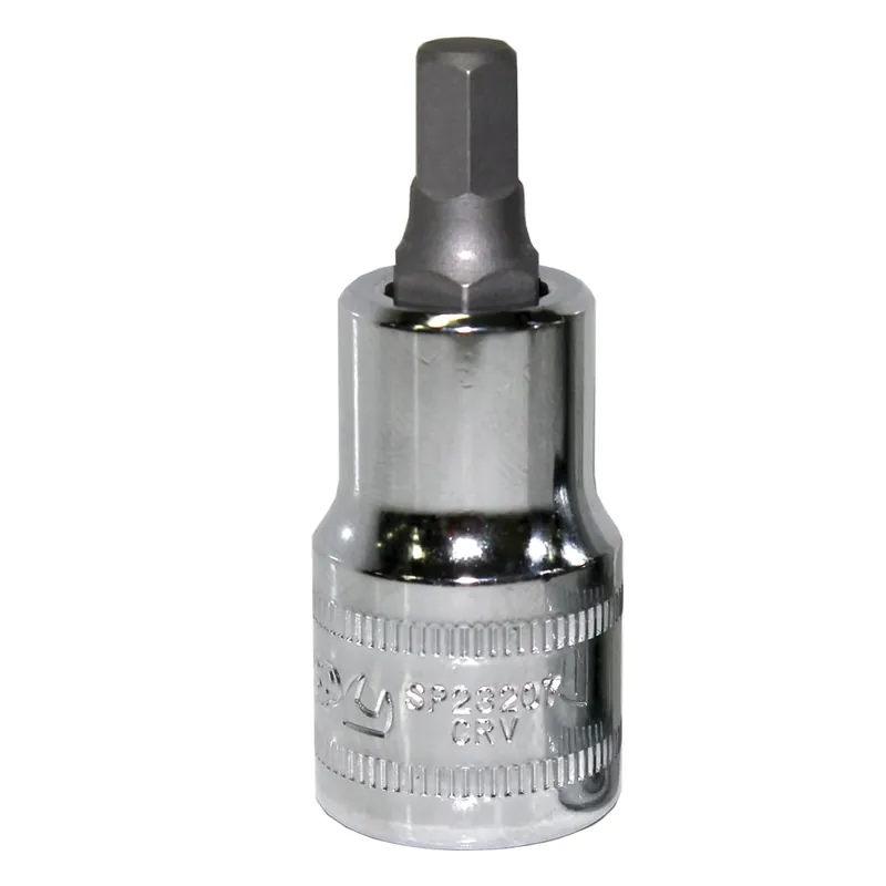 Authentic SP Tools 1\\/2 inch Dr Inhex Socket - Metric - 55mm Short - Individual, Size: 8mm - SP23208