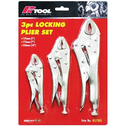 Editor’s Pick PKTool Set of 3 Locking Vice Pliers - RG7292