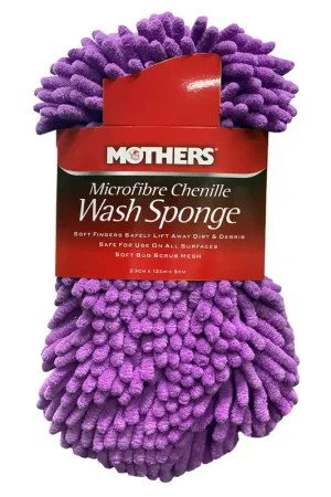 MOTHERS Microfibre Chenille Wash Sponge - 6720100 Budget