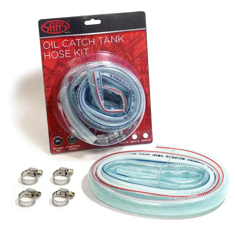 Direct From Factory SAAS Oil Catch Can Hose Kit fits 16mm I.D (2 Metres) - STK16