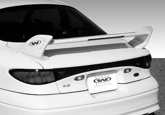 Luxury 3pc Shark Wing Led Light Spoiler