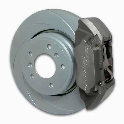SSBC Disc Brake Kit with Force 10 Extreme 4-Piston Aluminum Calipers & 13 Inch Rotors - Rear - A164-2 Fan Favorite
