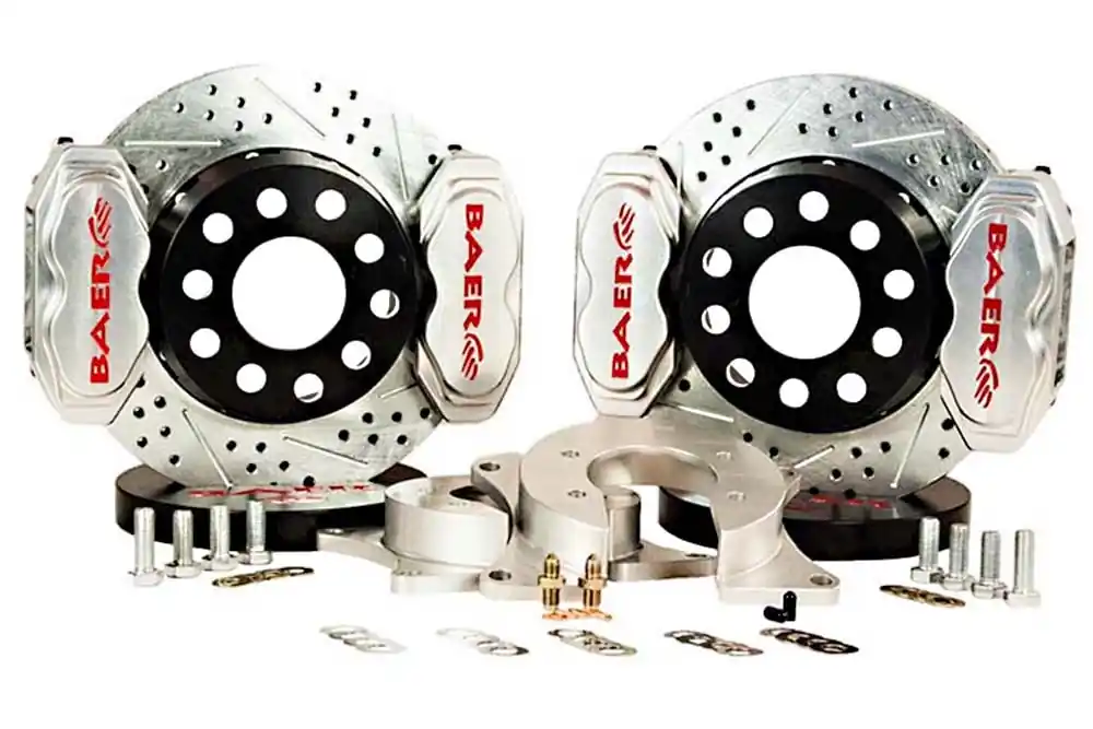 Express Delivery Baer Brakes 4302483C Baer Brakes 11" SS4+ Dual Deep Stage Rear Brake Kit, Clear, SDZ