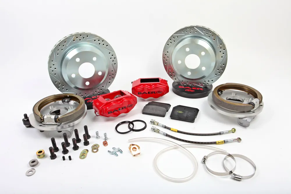 High Quality Baer Brakes 4302468B-1 Baer Brakes 12" SS4 Rear Brake Kit, Black, Slot