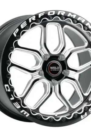 Best Price WELD Laguna Beadlock Drag 2005-2026 Mustang GT Wheel 15x10 | 5x114.3 BC (5x4.5) | +51 Offset | 7.50 Backspacing - S907B0067P51