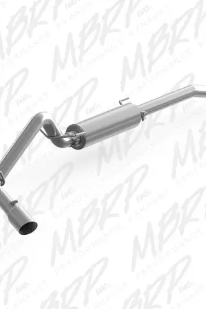 MBRP 2016-2022 Toyota Tacoma 3.5L 3inch Cat Back Single Side Exit AL #S5338AL Modern