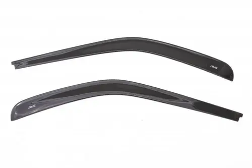 Buy Direct AVS 2018-2025 Jeep Wrangler JL Ventvisor Low Profile 2pc - Smoke - 892025