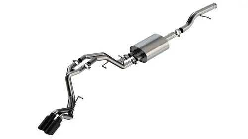 Borla 2021-2026 Tahoe / Yukon .3L V8 AT 2/4WD Touring Cat-Back Exhaust (Black Chrome) Direct From Manufacturer