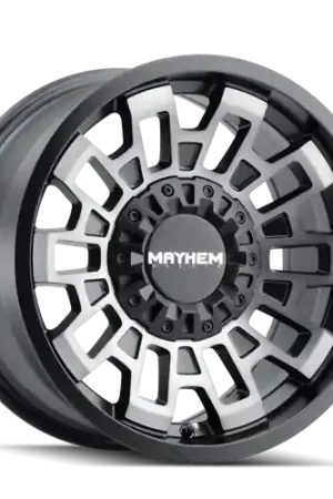 Clearance Mayhem 8113 Cortex 18x9 / 6x135 BP / 0mm Offset / 106mm Hub Matte Black w/ Dark Tint Wheel