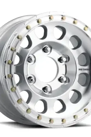Method Race Wheels | MR103 Beadlock | RAW MACHINED | 17x9 | -12 Offset | 4.5 Backspacing | 8x6.5 | MR10379080312B Premium