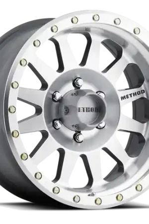 Method Race Wheels | MR304 Double Standard | MACHINED / CLEAR COAT | 20x10 | -18 Offset | 4.76 Backspacing | 6x5.5 (6x139.7) | MR30421060318N Order Now