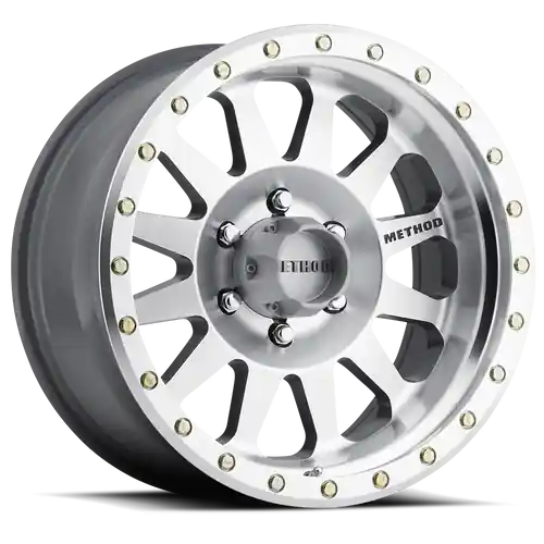 Method Race Wheels | MR304 Double Standard | MACHINED / CLEAR COAT | 20x10 | -18 Offset | 4.76 Backspacing | 6x5.5 (6x139.7) | MR30421060318N Order Now