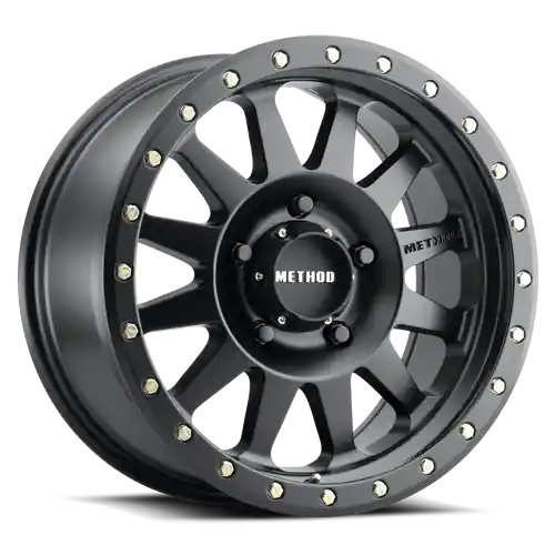 Method Race Wheels | MR304 Double Standard | MATTE BLACK | 20x10 | -18 Offset | 4.76 Backspacing | 5x5 | MR30421050518N Budget
